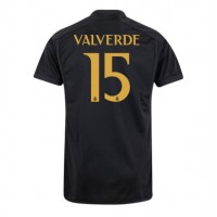 Billiga Real Madrid Federico Valverde #15 Tredje fotbollskläder 2023-24 Kortärmad